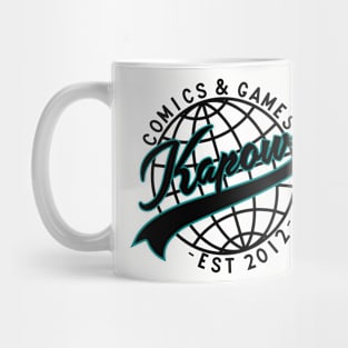 Kapow Baseball Teal Mug